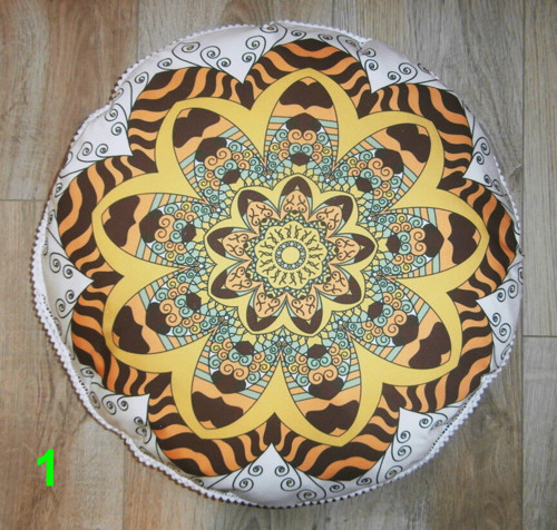 Nový Dekorační Polštářek-Mandala-Hezký Dárek!