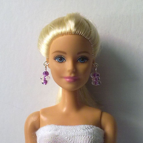 Šperky pro Barbie - náušnice — foto 1