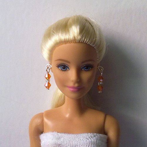 Šperky pro Barbie - náušnice — foto 1