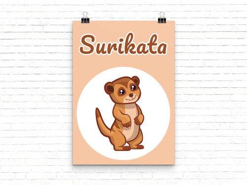 Plakát – Surikata — foto 1
