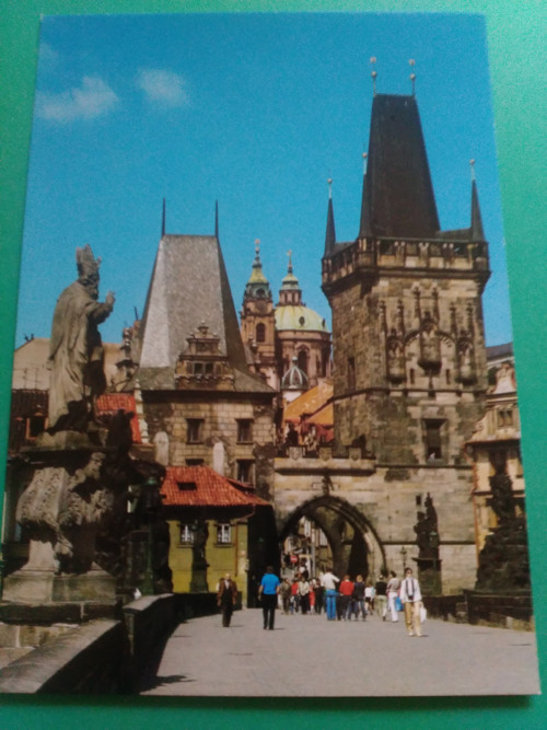 Pohlednice - Praha, Karlův most — foto 1