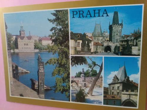 Pohlednice - Praha, Karlův most