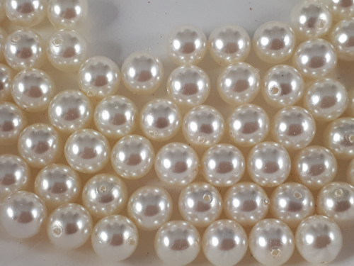 Krémové voskové perle 2 mm