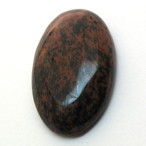 Kabošon mahagonový obsidián ovál 31mm