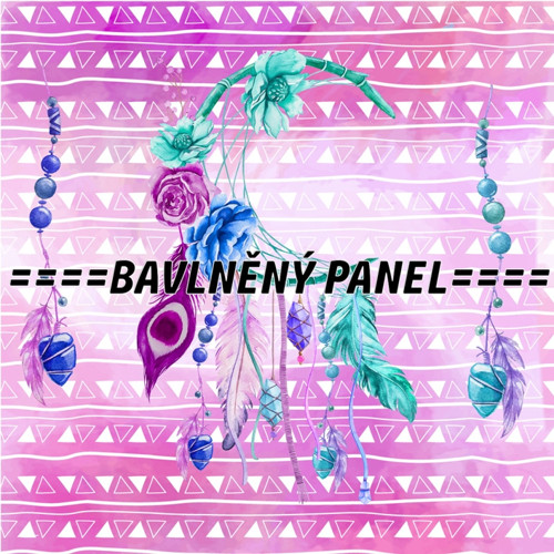 Bavlněný panel 25 x 25cm