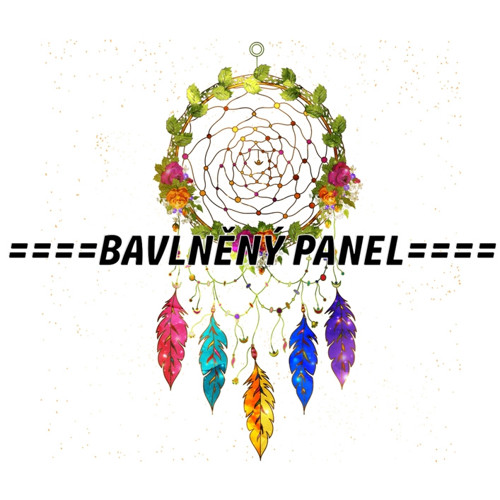 Bavlněný panel 25 x 25cm