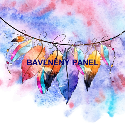 Bavlněný panel 25 x 25cm