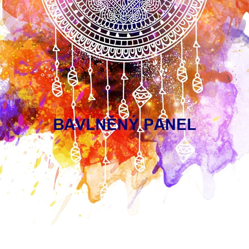Bavlněný panel 25 x 25cm