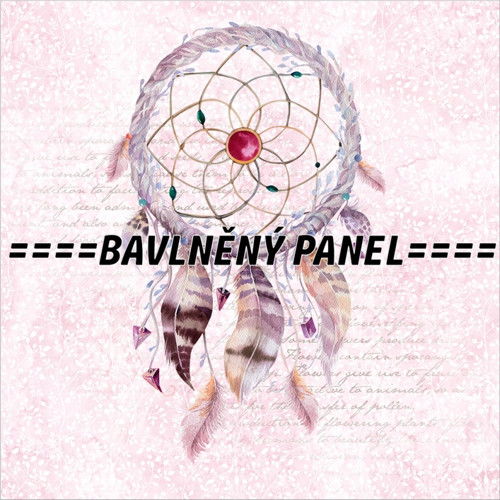 Bavlněný panel 25 x 25cm — foto 1