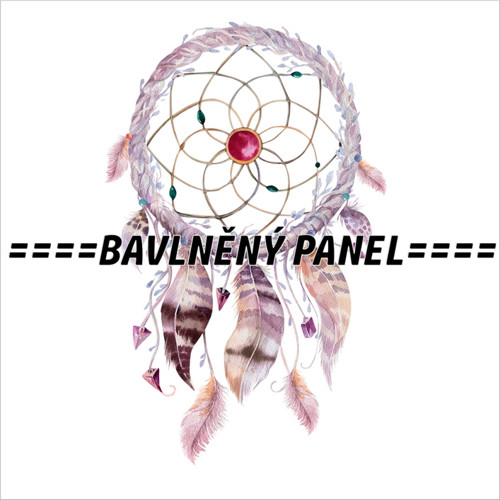 Bavlněný panel 25 x 25cm — foto 1