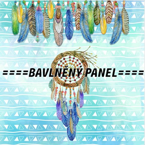 Bavlněný panel 25 x 25cm
