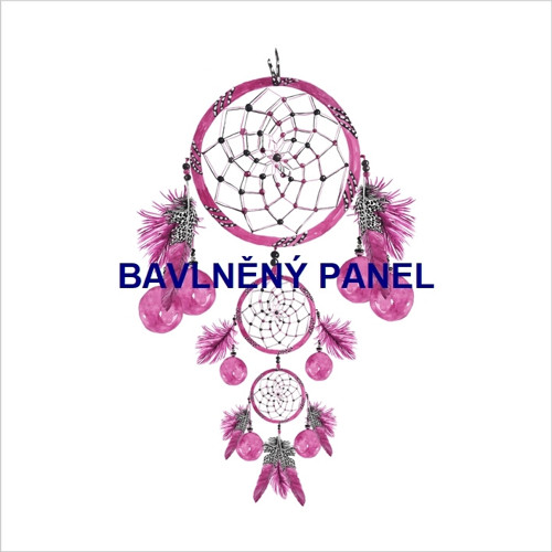 Bavlněný panel 25 x 25cm — foto 1