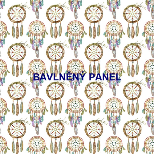 Bavlněný panel 25 x 25cm — foto 1