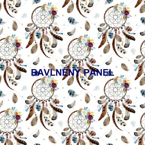 Bavlněný panel 25 x 25cm — foto 1