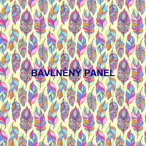Bavlněný panel 25 x 25cm