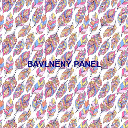 Bavlněný panel 25 x 25cm — foto 1