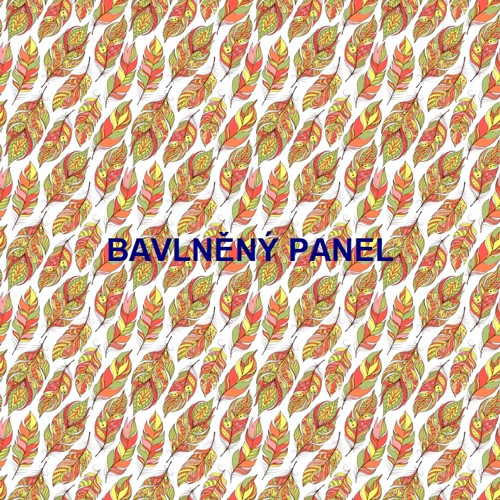 Bavlněný panel 25 x 25cm — foto 1