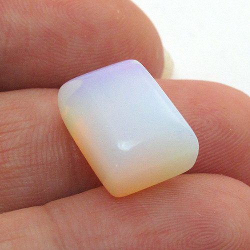 Kabošon opalit obdelník 13,4mm — foto 1