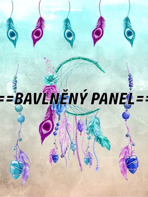 Bavlněný panel 20 x 30cm