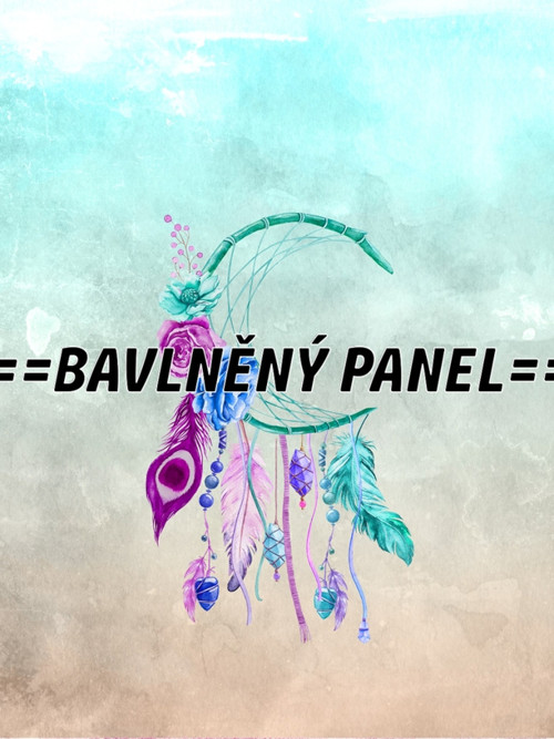 Bavlněný panel 20 x 30cm — foto 1