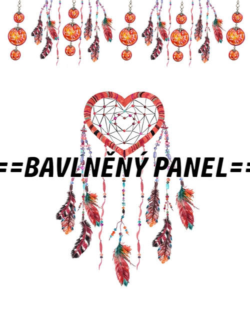 Bavlněný panel 20 x 30cm — foto 1