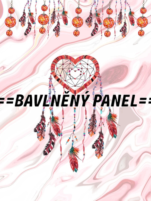 Bavlněný panel 20 x 30cm — foto 1