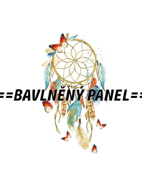 Bavlněný panel 20 x 30cm — foto 1