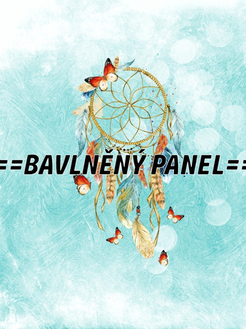 Bavlněný panel 20 x 30cm — foto 1
