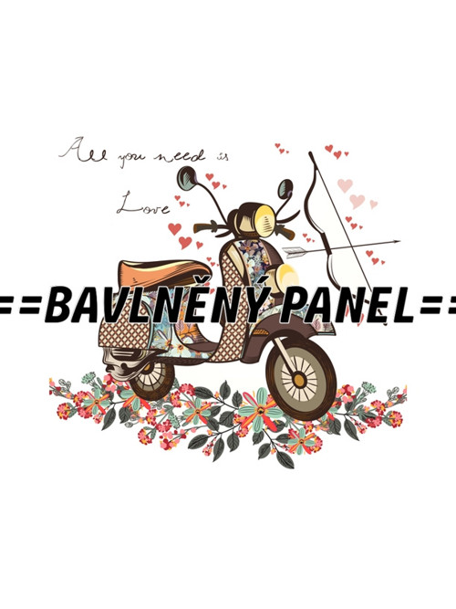 Bavlněný panel 20 x 30cm — foto 1