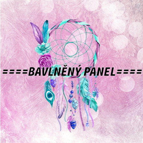 Bavlněný panel 25 x 25cm