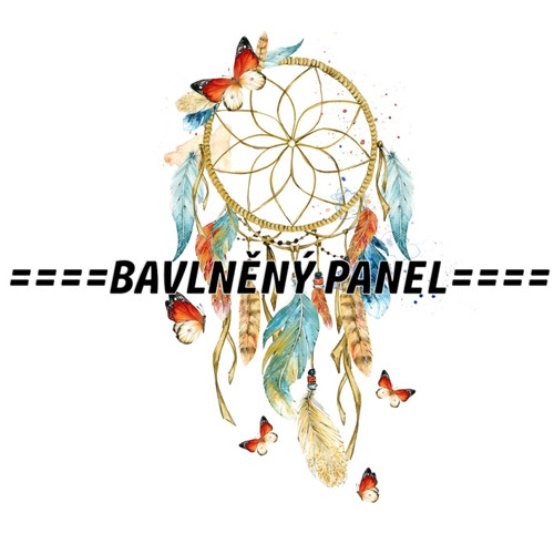 Bavlněný panel 25 x 25cm