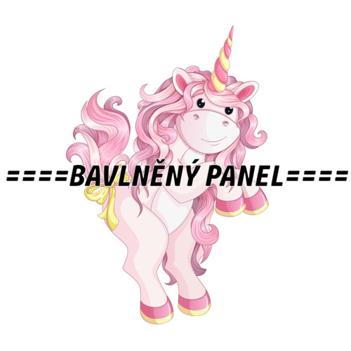 Bavlněný panel 25 x 25cm