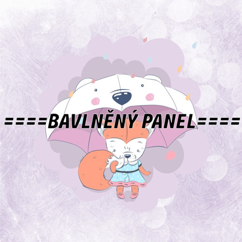 Bavlněný panel 25 x 25cm