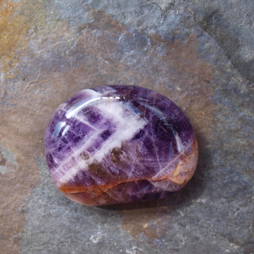 Ametyst, placka 40 x 32 mm — foto 1