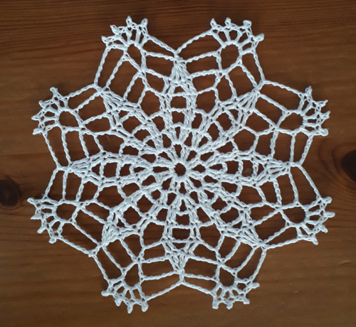 Háčkovaná dečka - 15 cm SLEVA!!!