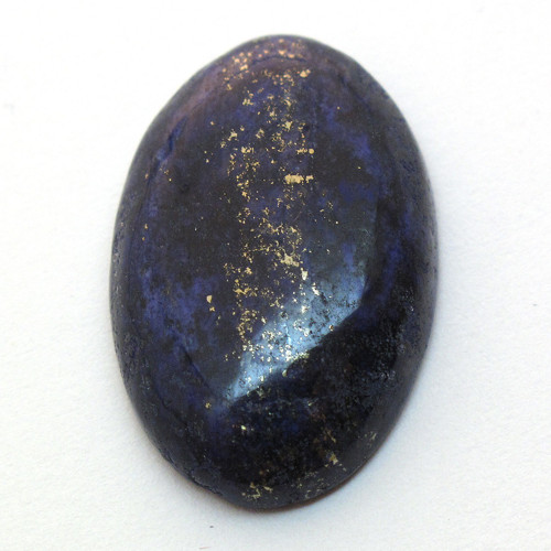 Kabošon lapis lazuli ovál 30mm — foto 1
