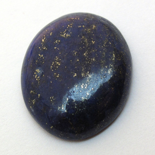 Kabošon lapis lazuli ovál 26mm — foto 1