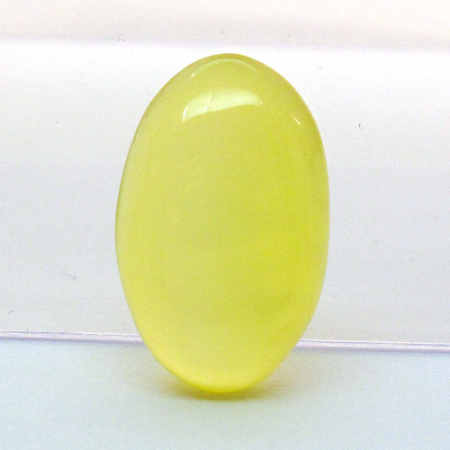 Kabošon žlutý onyx ovál 19,6mm