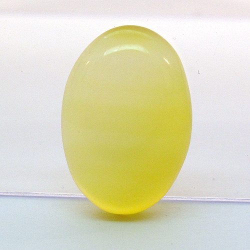 Kabošon žlutý onyx ovál 19,1mm