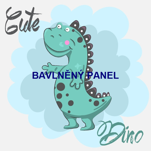 Bavlněný panel 25 x 25cm — foto 1