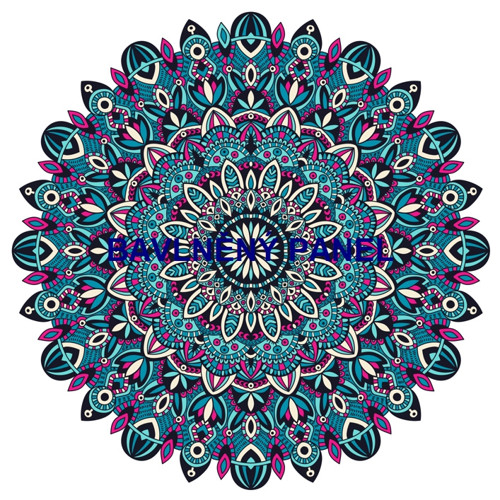 Bavlněný panel 25 x 25cm