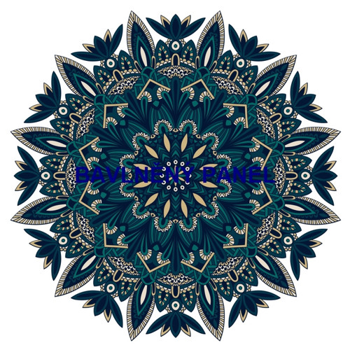 Bavlněný panel 25 x 25cm