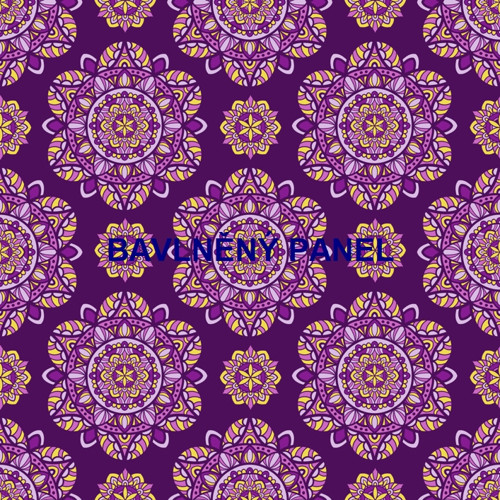 Bavlněný panel 25 x 25cm