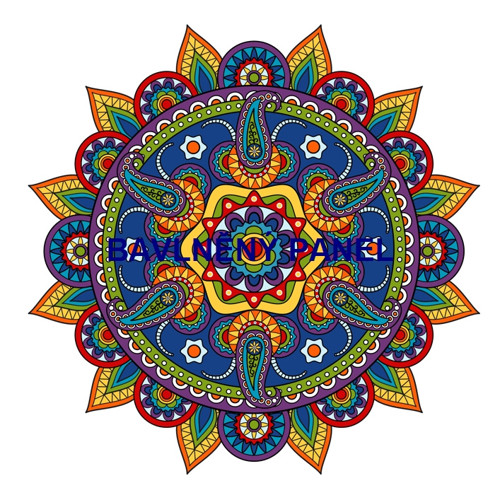 Bavlněný panel 25 x 25cm