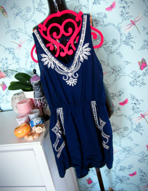 Overal boho vyšívaný — foto 1