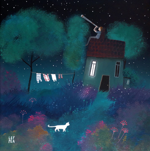 Daleko od lidí - 20x20cm — foto 1