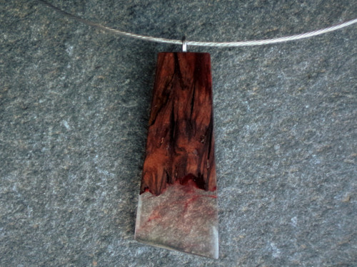 Dřevěný šperk - Jarrah — foto 1