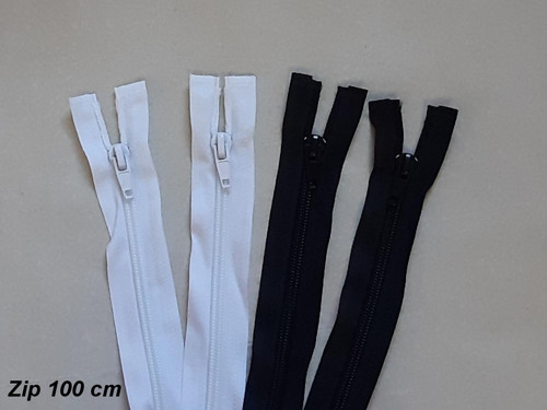 Zip kostěný 100cm — foto 1