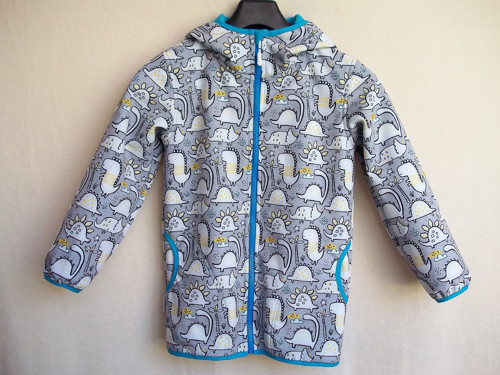 Dětská softshell bunda - DINO vel.116-122