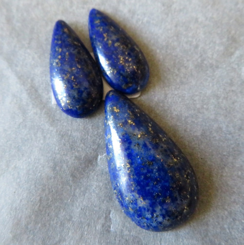 Lapis lazuli Extra, přírodní, souprava č.4 — foto 1